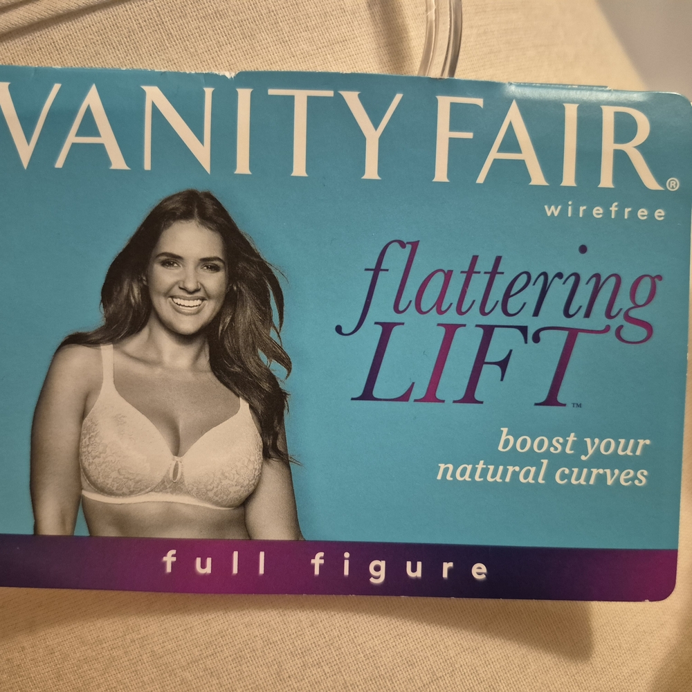 Vanity Fair Women's Cream Wirefree Bra